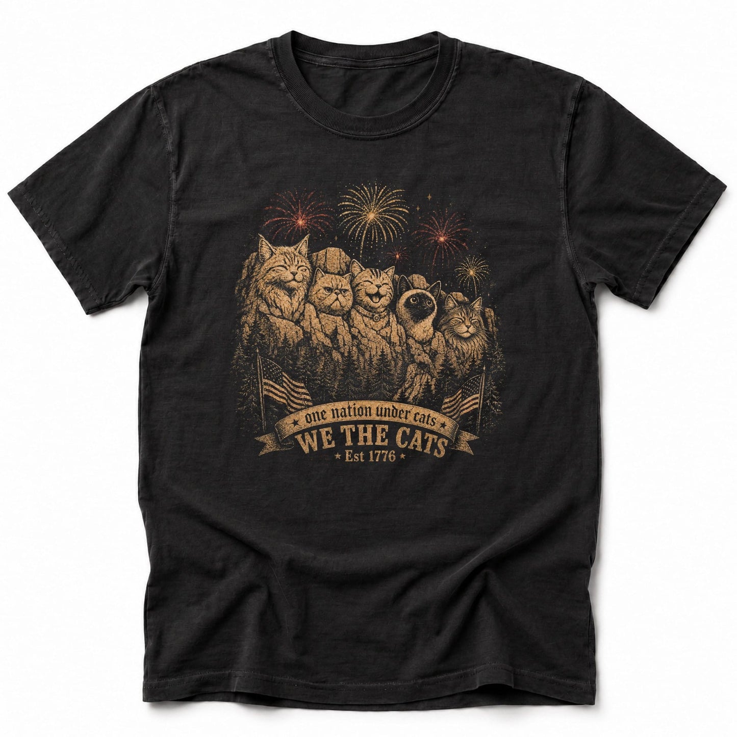 Mount Catmore T-Shirt Black / S 24128092080453794890 T-Shirt