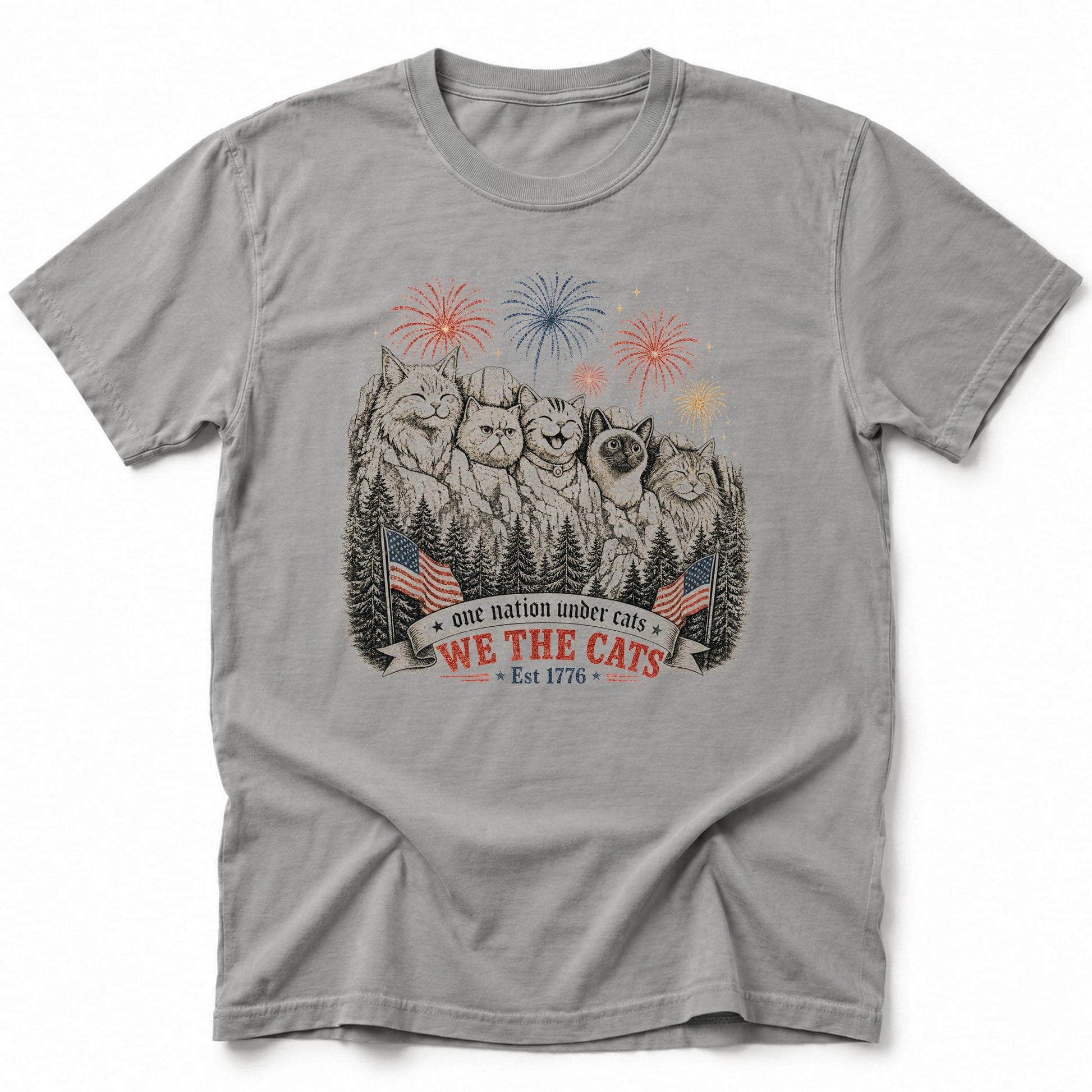 Mount Catmore T-Shirt Grey / S 31173923609872866245 T-Shirt