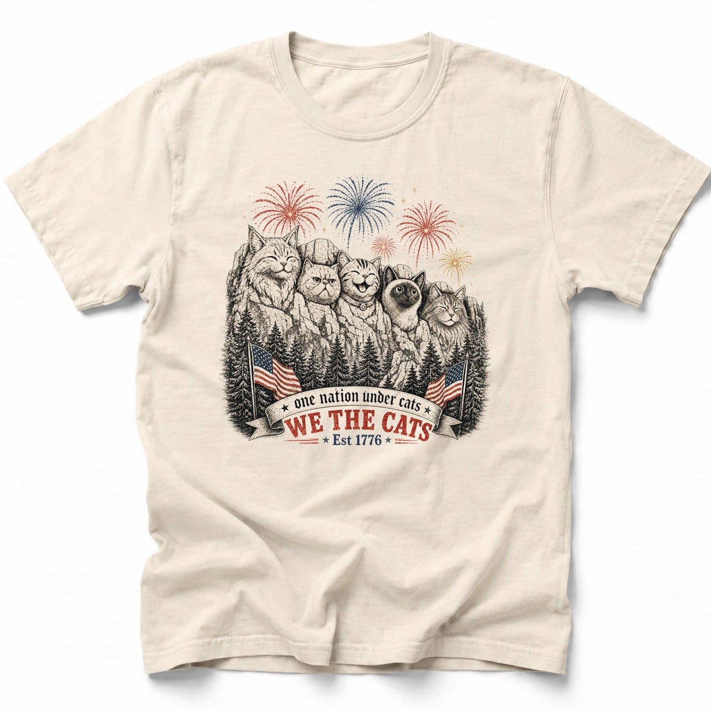 Mount Catmore T-Shirt Ivory / S 19304137740703967762 T-Shirt