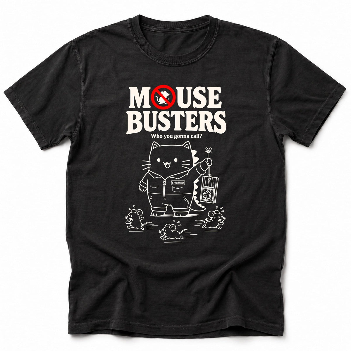 Mouse Busters T-Shirt Black / S 36982114900859322544 T-Shirt