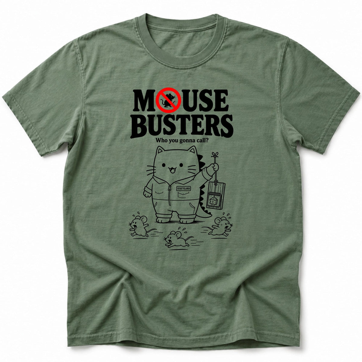 Mouse Busters T-Shirt Moss / S 16824190730713332960 T-Shirt