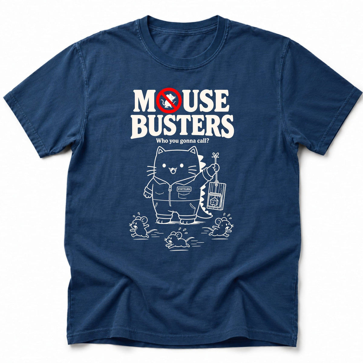Mouse Busters T-Shirt Navy / S 53071455459512520093 T-Shirt