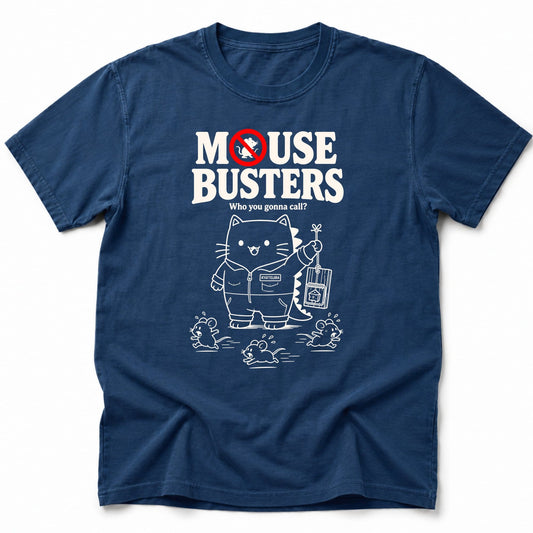 Mouse Busters T-Shirt Navy / S 53071455459512520093 T-Shirt