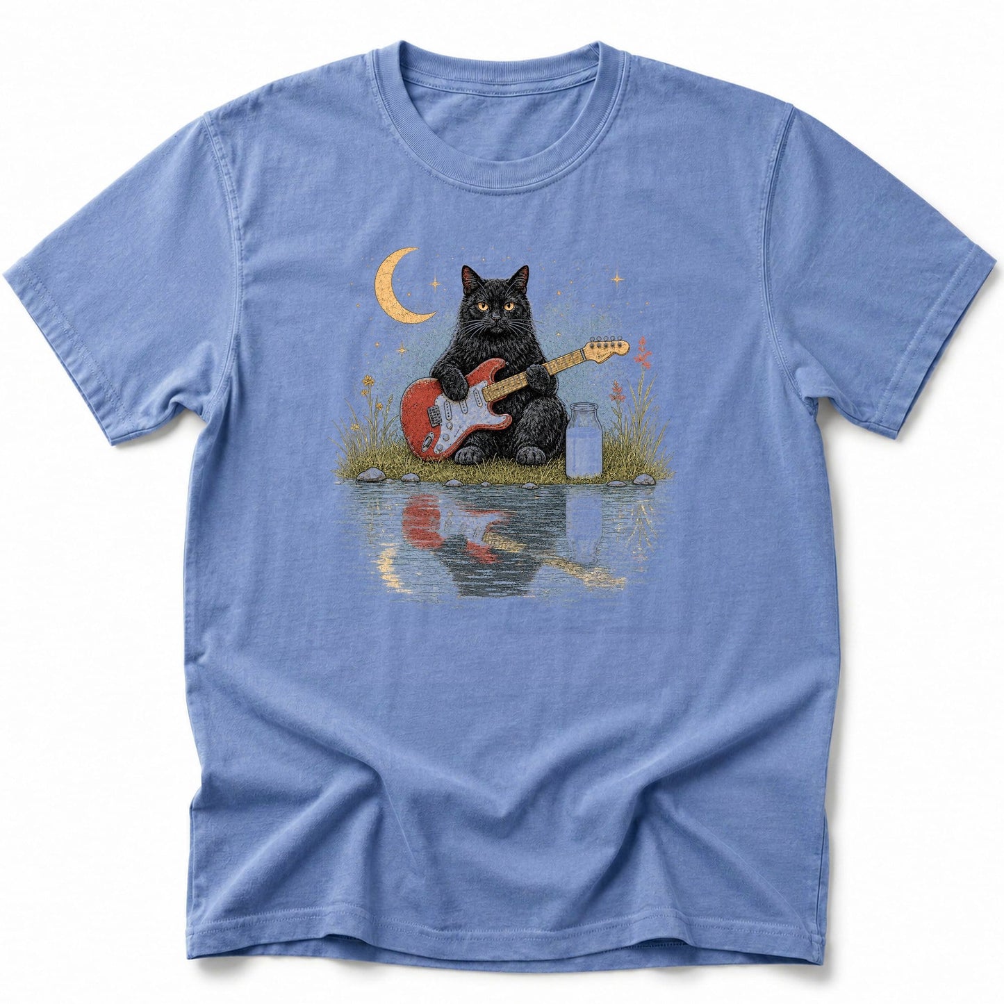 Music n Milk T-Shirt Blue Jean / S 27995774611165678886 T-Shirt