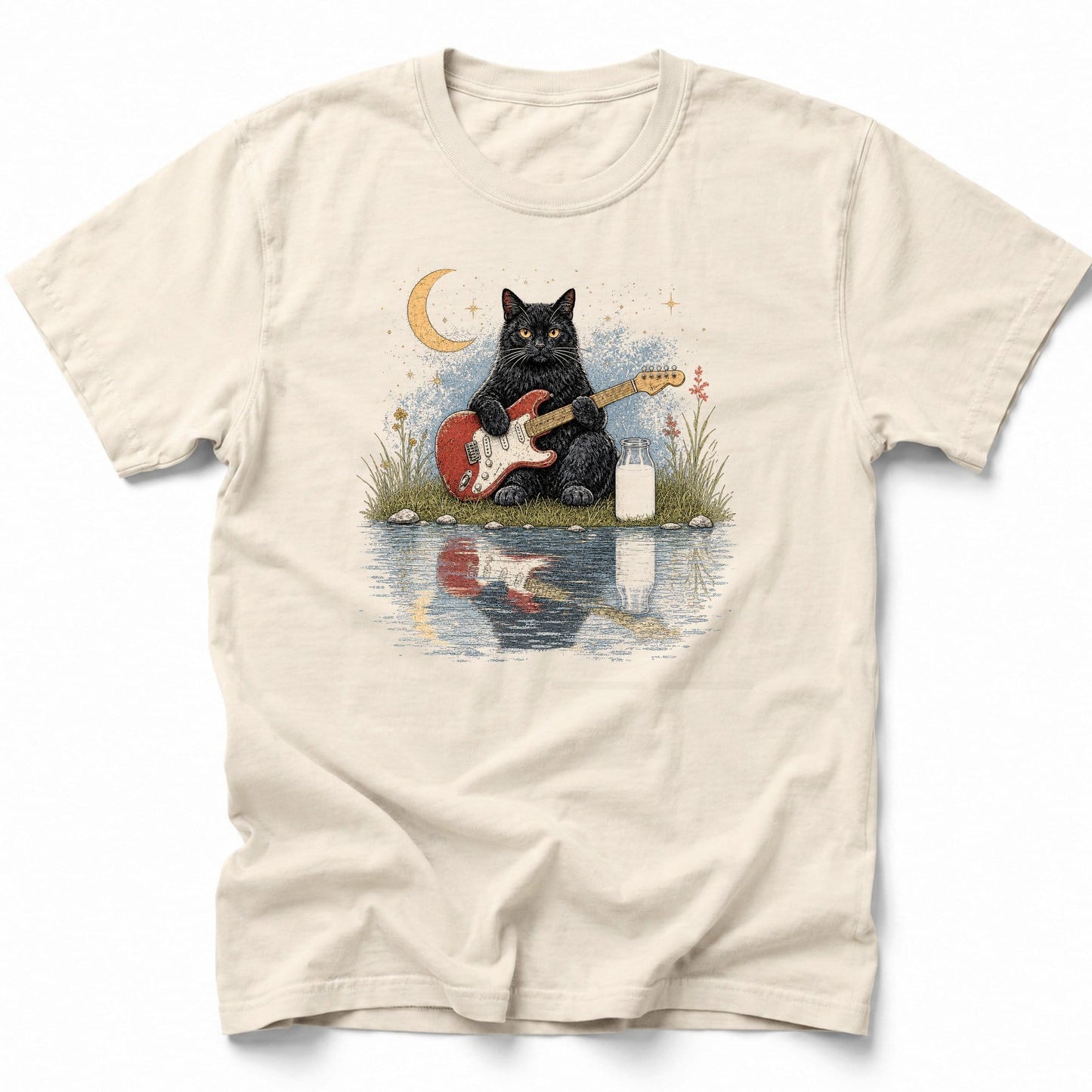 Music n Milk T-Shirt Ivory / S 28591824126871768841 T-Shirt