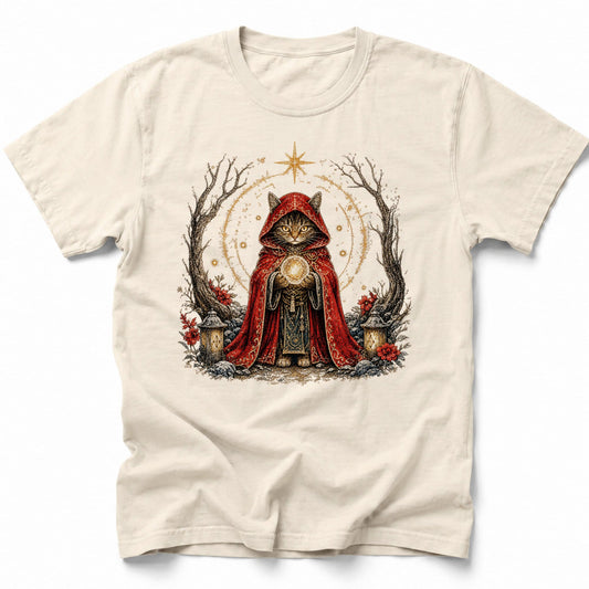 Mystic Gaze T-Shirt Ivory / S 17678857974761176077 T-Shirt