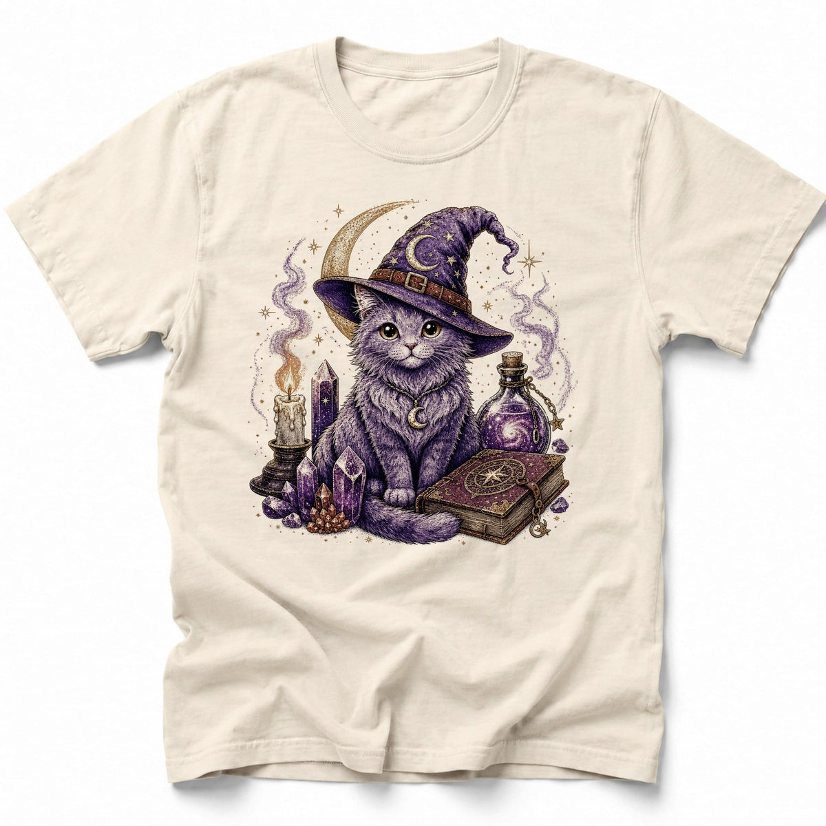 Mysticat T-Shirt Ivory / S 77532874674991083136 T-Shirt
