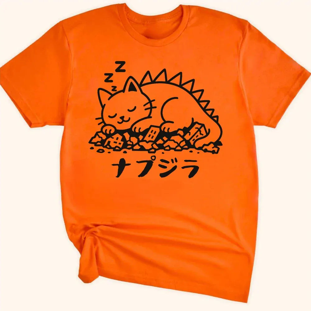 Napzilla Everyday Softstyle Tee Orange / S 14840408609236199545 T-Shirt