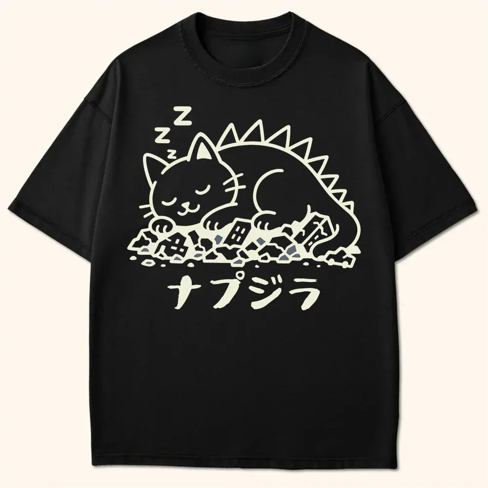 Napzilla T-Shirt Black / S 19405661179059112652 T-Shirt