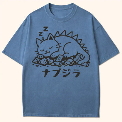 Napzilla T-Shirt Blue Jean / S 31867353971870170403 T-Shirt