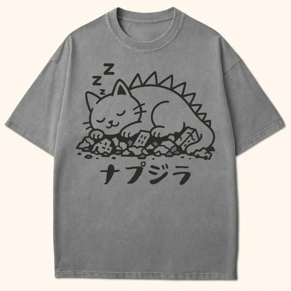 Napzilla T-Shirt Grey / S 51309313014039680592 T-Shirt