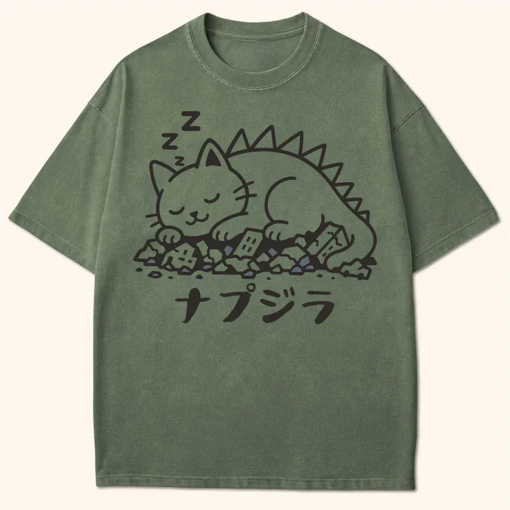Napzilla T-Shirt Moss / S 27779106448944685203 T-Shirt