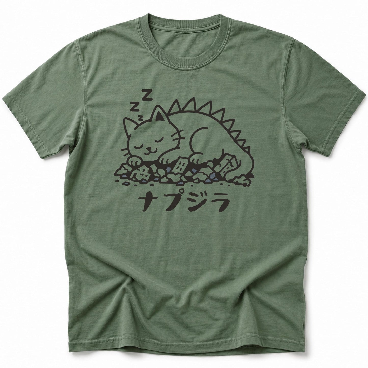 Napzilla T-Shirt Moss / S 27779106448944685203 T-Shirt