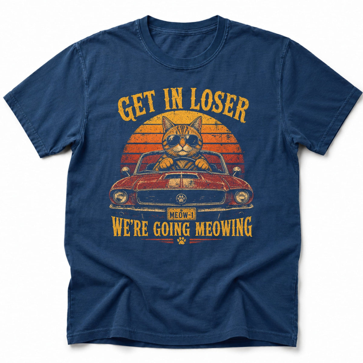 Neko Cruiser T-Shirt Navy / S 10054470560789728054 T-Shirt