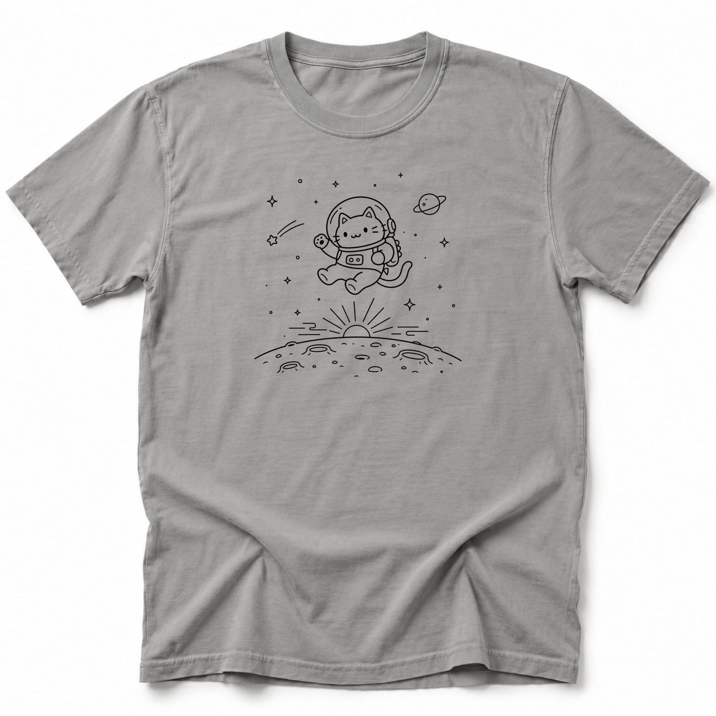 Neko Explore T-Shirt Grey / S 96302654549659855358 T-Shirt