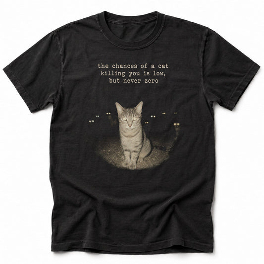Neko Glare T-Shirt Black / S 32989585463263502586 T-Shirt