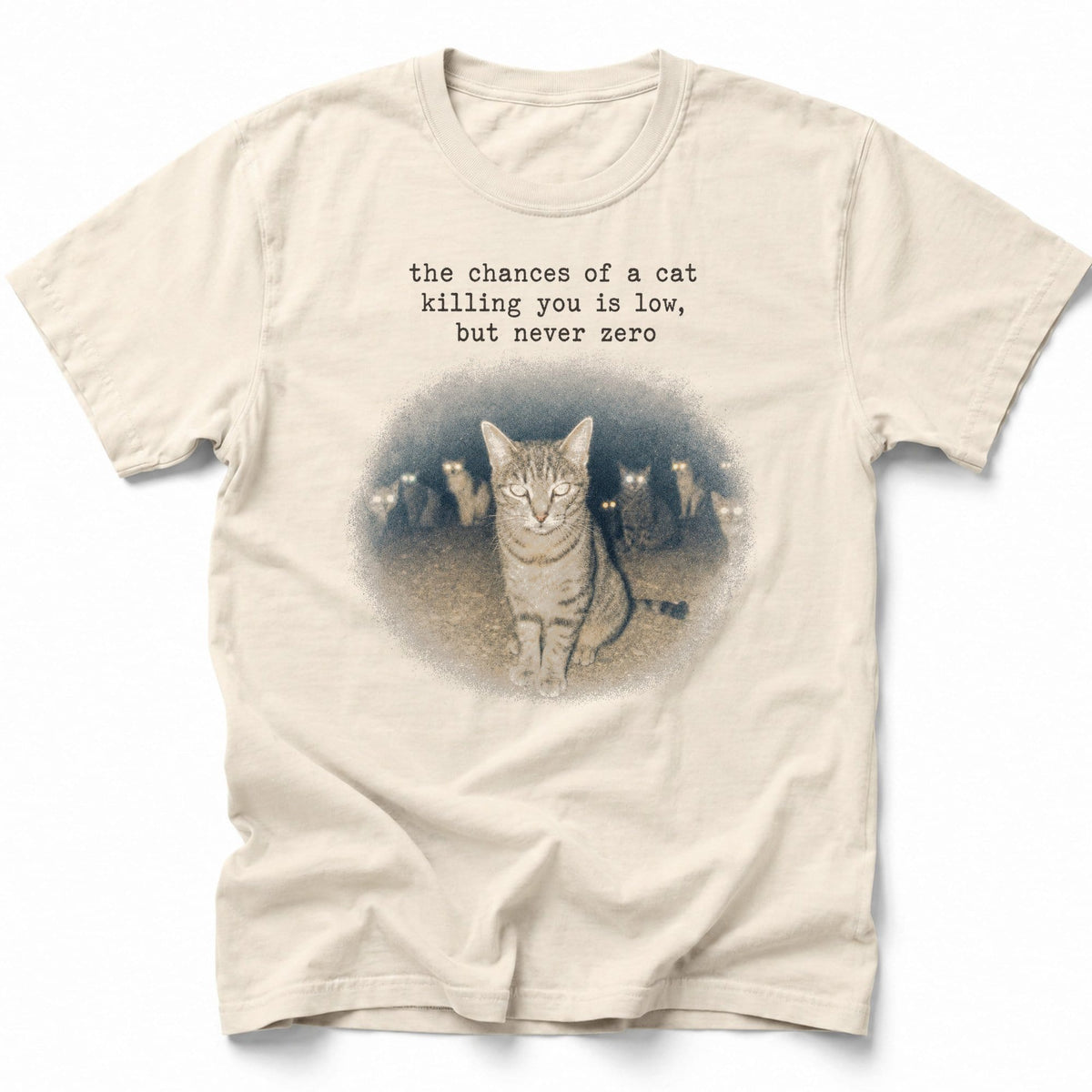 Neko Glare T-Shirt Ivory / S 21427235522614584246 T-Shirt