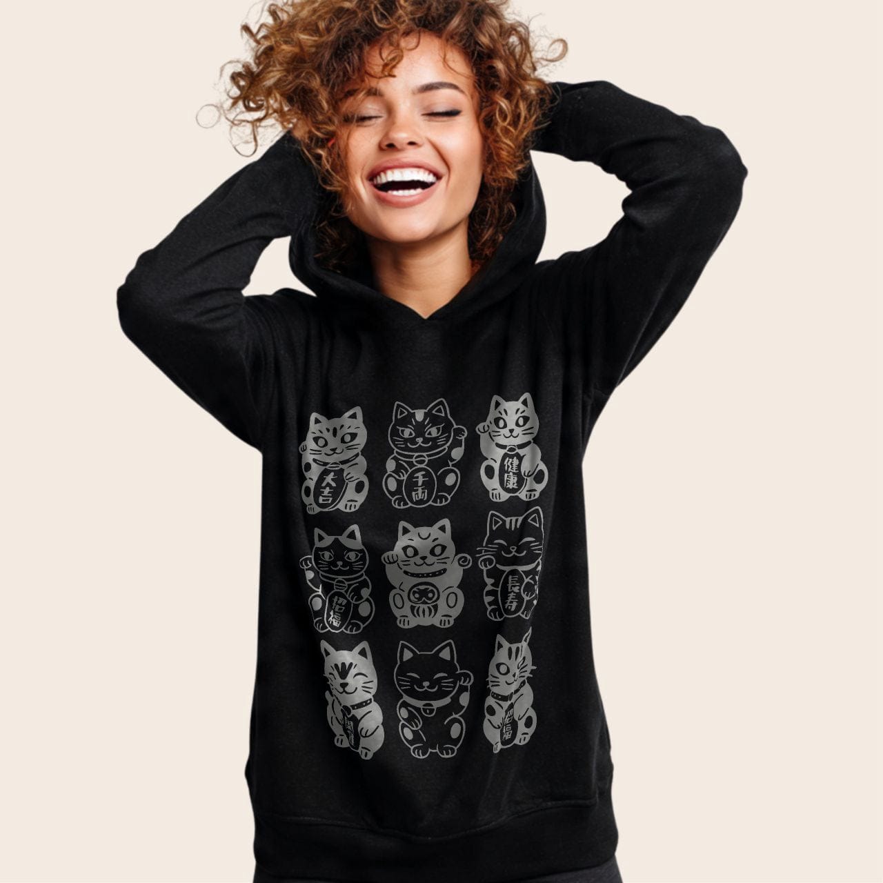 Neko Neko Fortune Squad Hoodie Hoodie