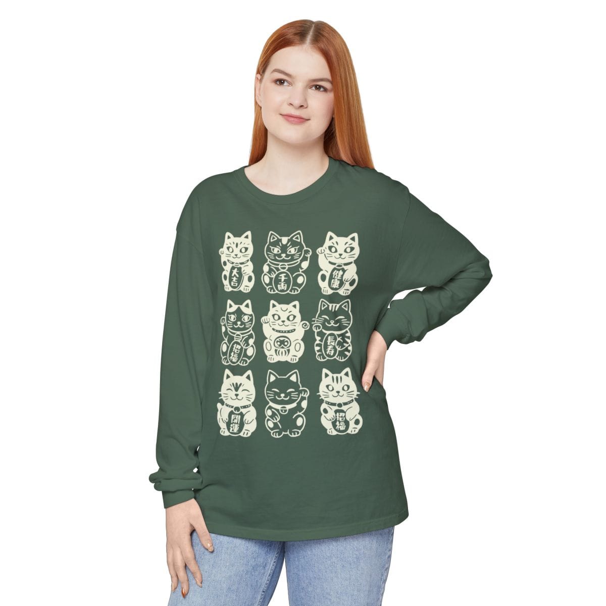 Neko Neko Fortune Squad Long Sleeve Long-sleeve