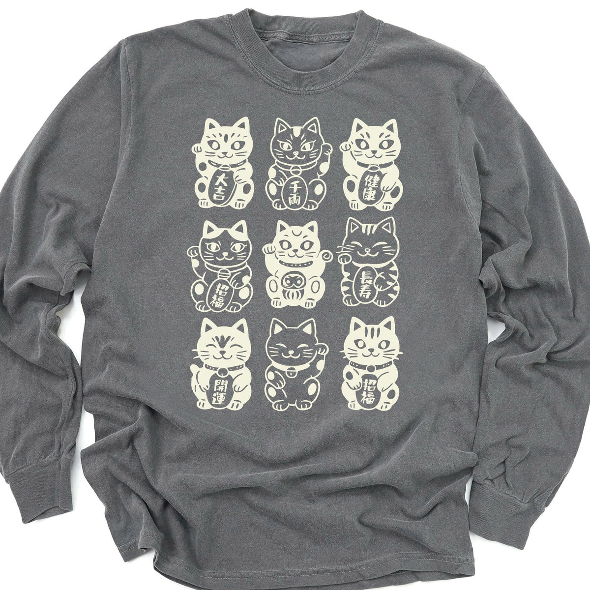 Neko Neko Fortune Squad Long Sleeve Pepper / M 24518858934604385252 Long-sleeve