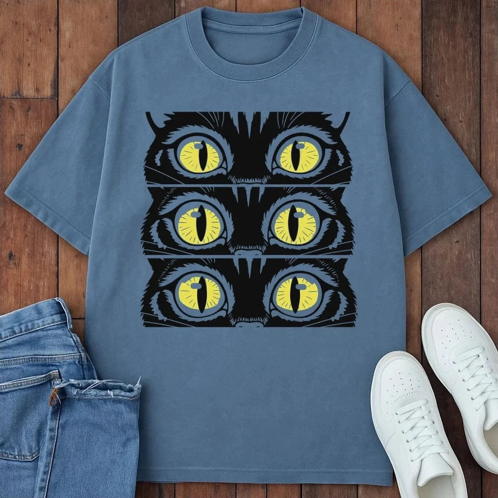 Neko Neko Neko T-Shirt Blue Jean / S 25745492468340952628 T-Shirt