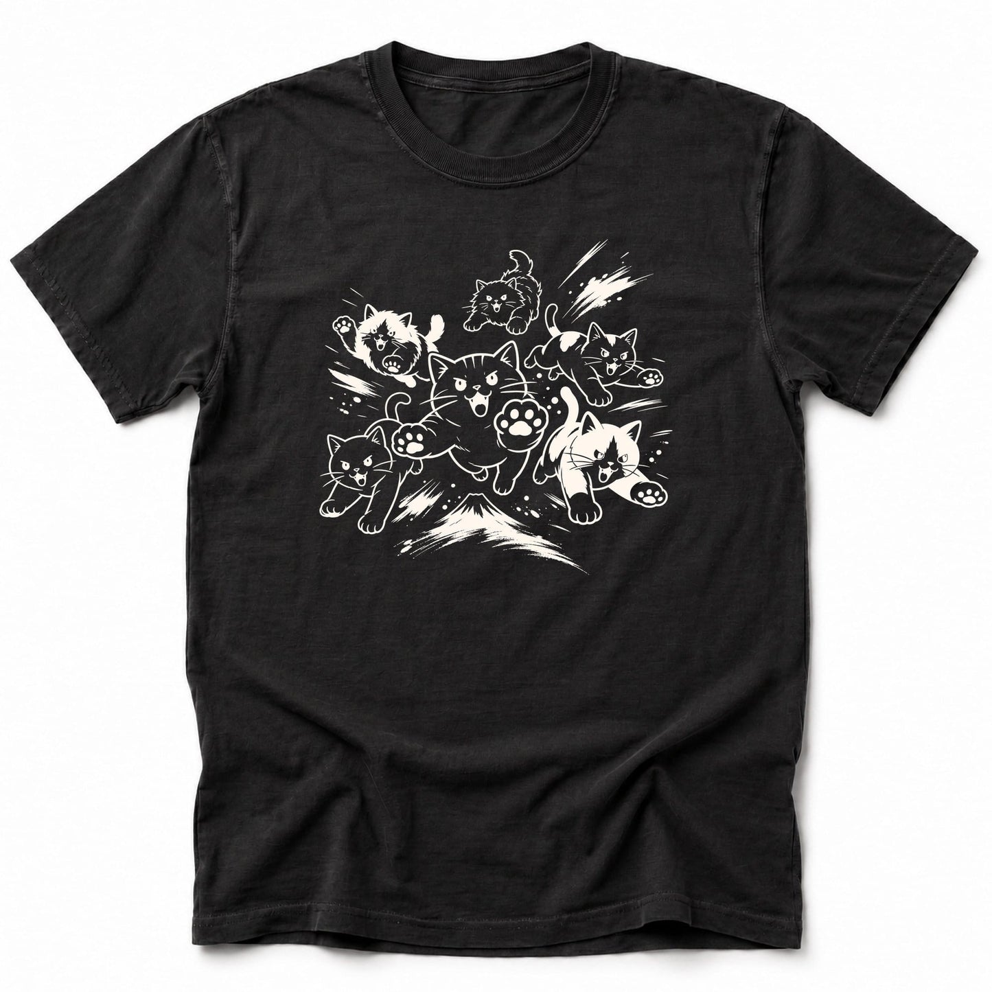 Neko Run T-Shirt Black / S 82343158692814286351 T-Shirt