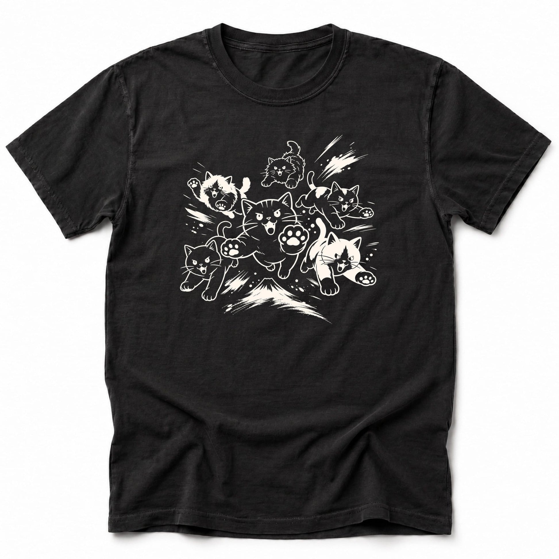 Neko Run T-Shirt Black / S 82343158692814286351 T-Shirt