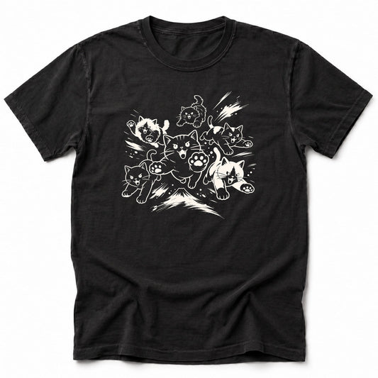 Neko Run T-Shirt Black / S 82343158692814286351 T-Shirt