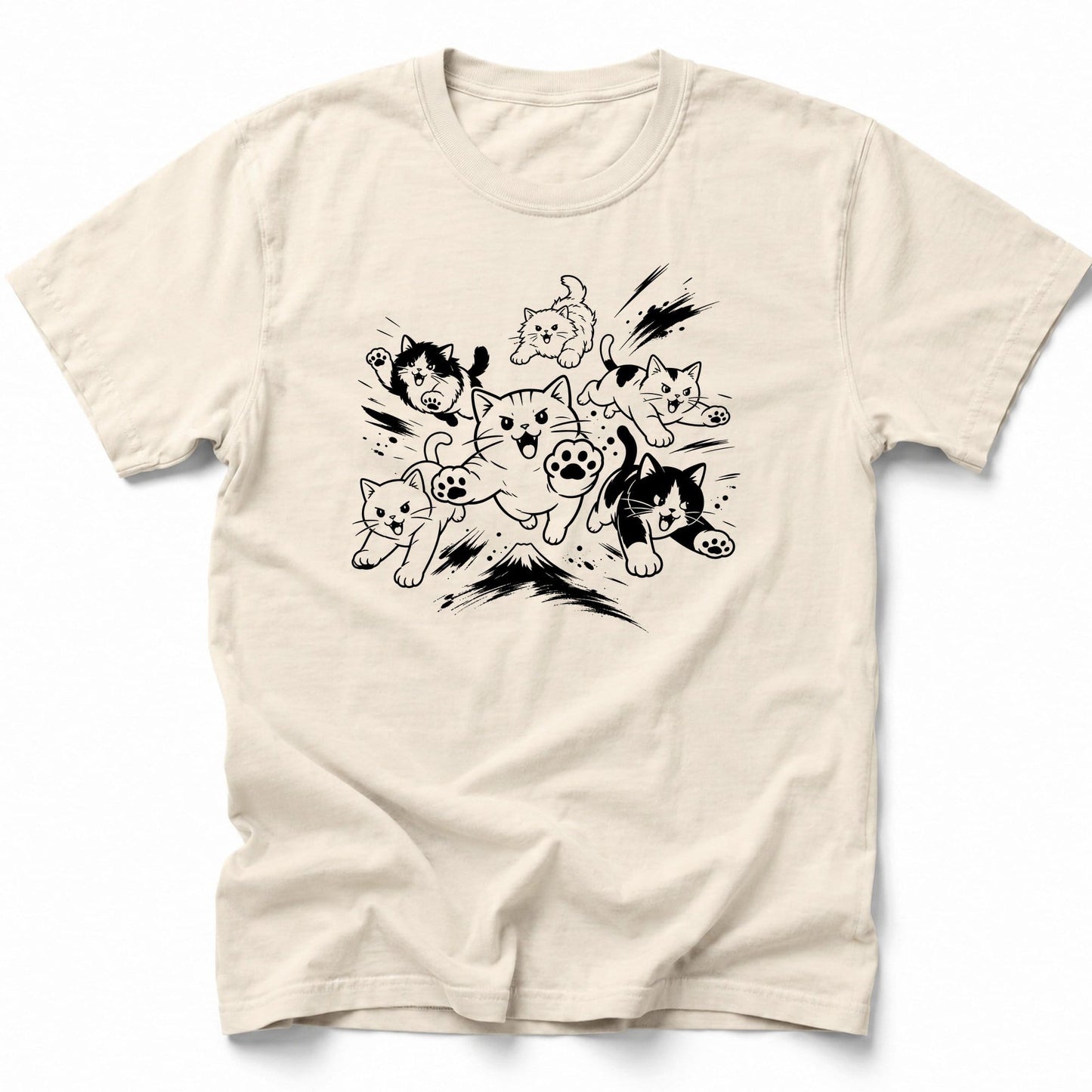 Neko Run T-Shirt Ivory / S 15740690523933597289 T-Shirt