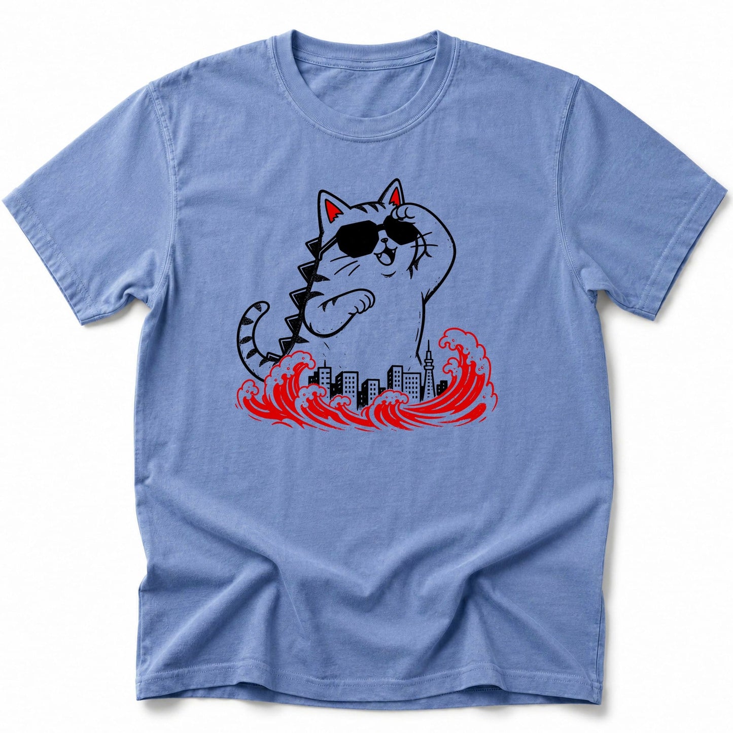Neko Shades T-Shirt Blue Jean / S 72281846630357199185 T-Shirt