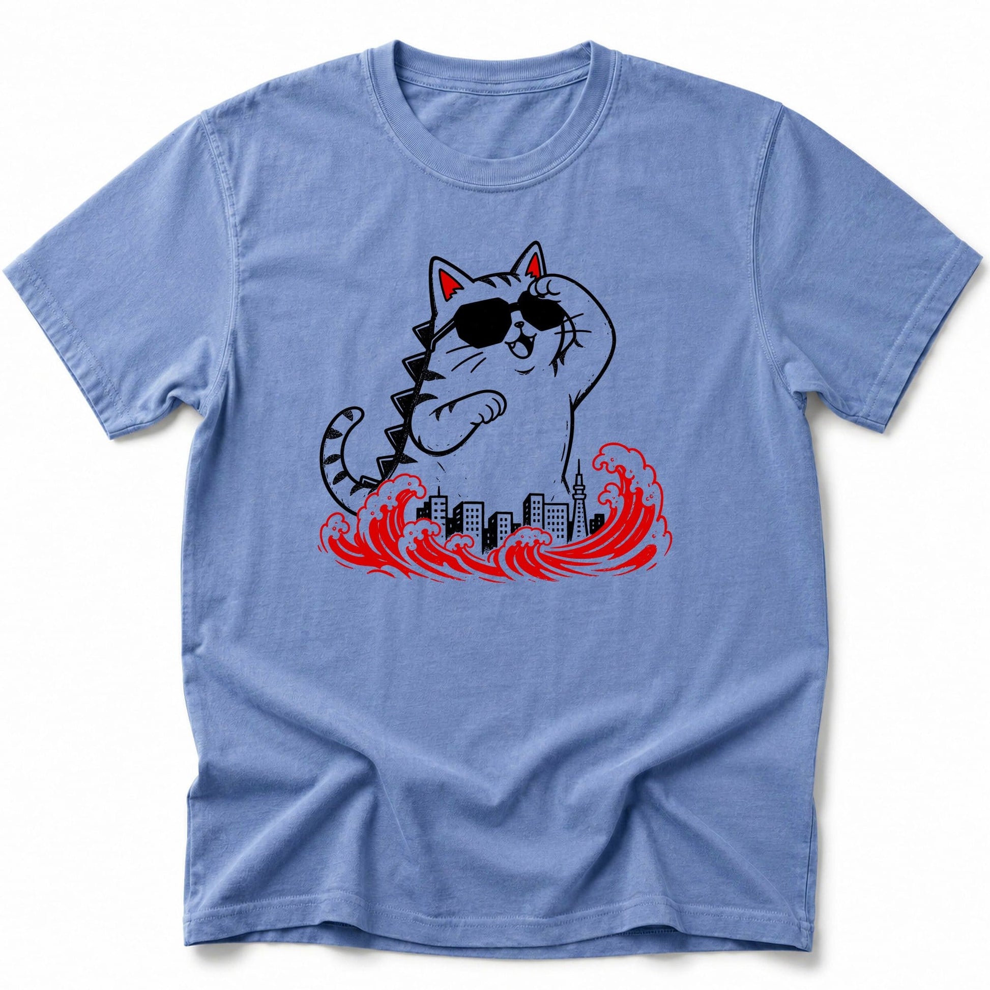 Neko Shades T-Shirt Blue Jean / S 72281846630357199185 T-Shirt
