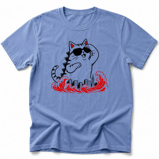 Neko Shades T-Shirt Blue Jean / S 72281846630357199185 T-Shirt