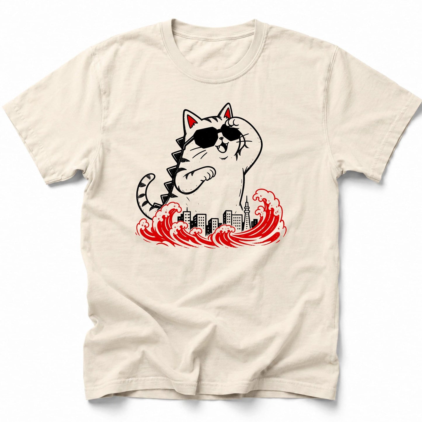 Neko Shades T-Shirt Ivory / S 18595181462309316327 T-Shirt