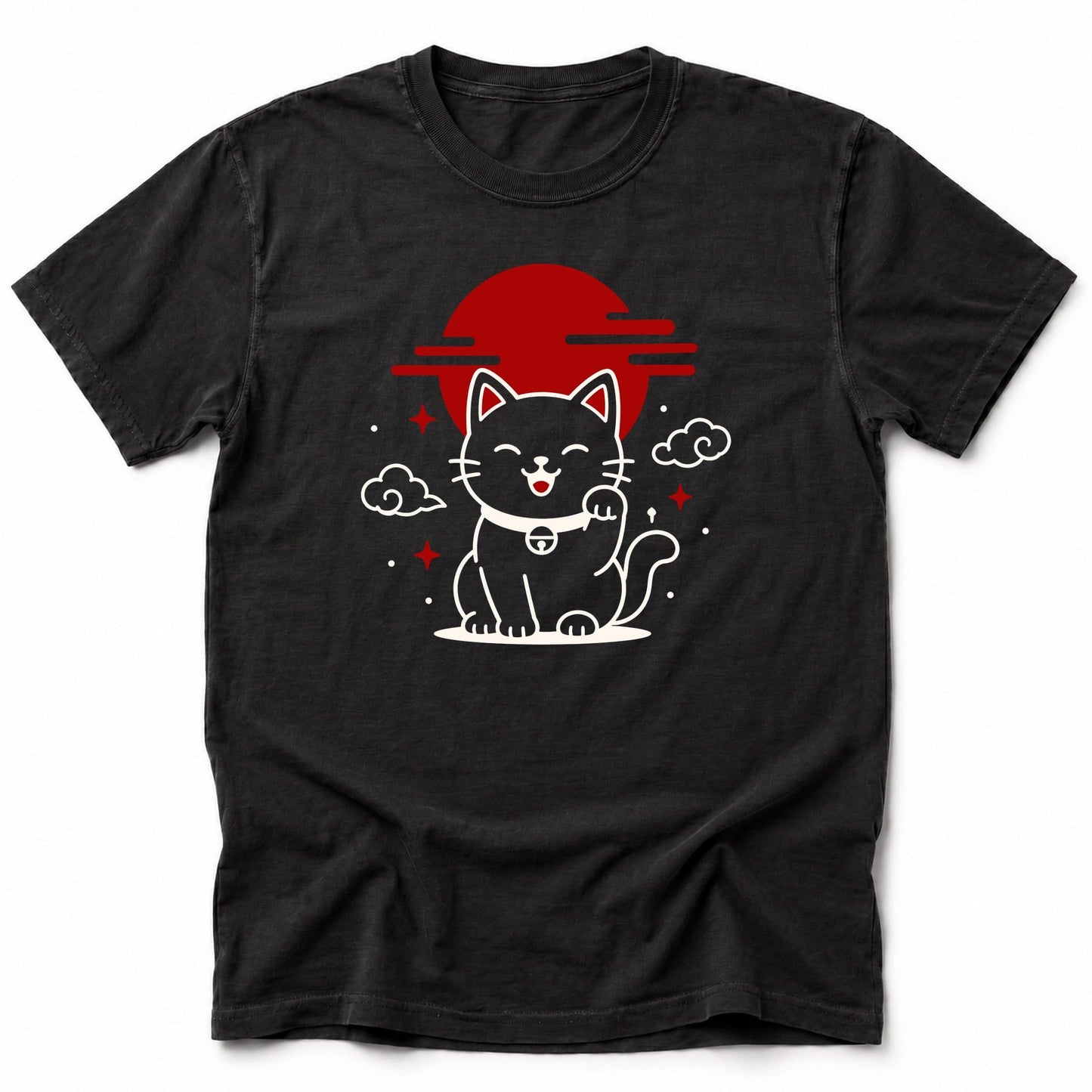 Neko Shine T-Shirt Black / S 15555308113125135796 T-Shirt