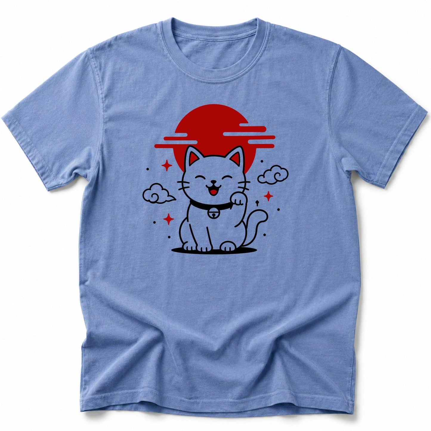 Neko Shine T-Shirt Blue Jean / S 27746805749848348937 T-Shirt