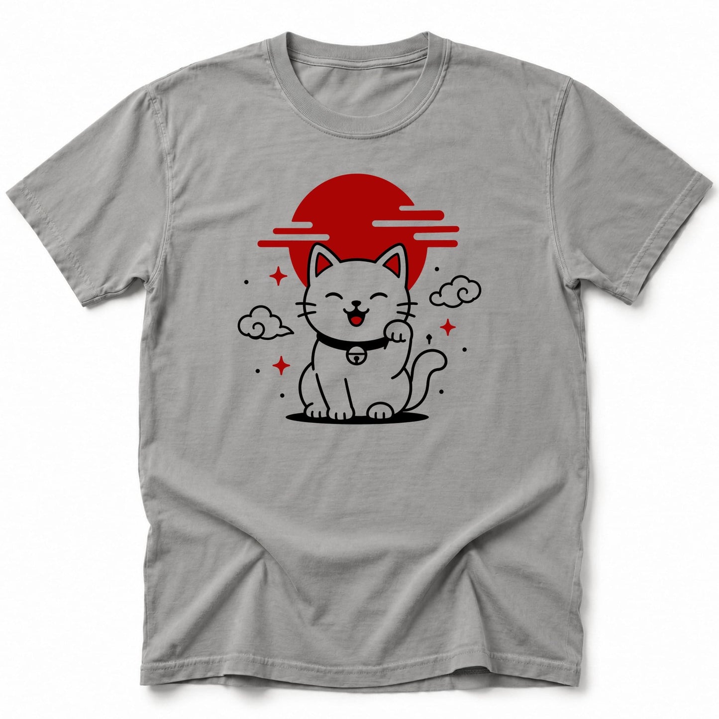 Neko Shine T-Shirt Grey / S 21683817880492560961 T-Shirt