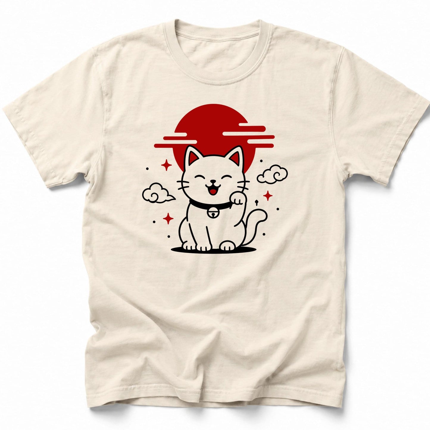 Neko Shine T-Shirt Ivory / S 14713982963430708639 T-Shirt