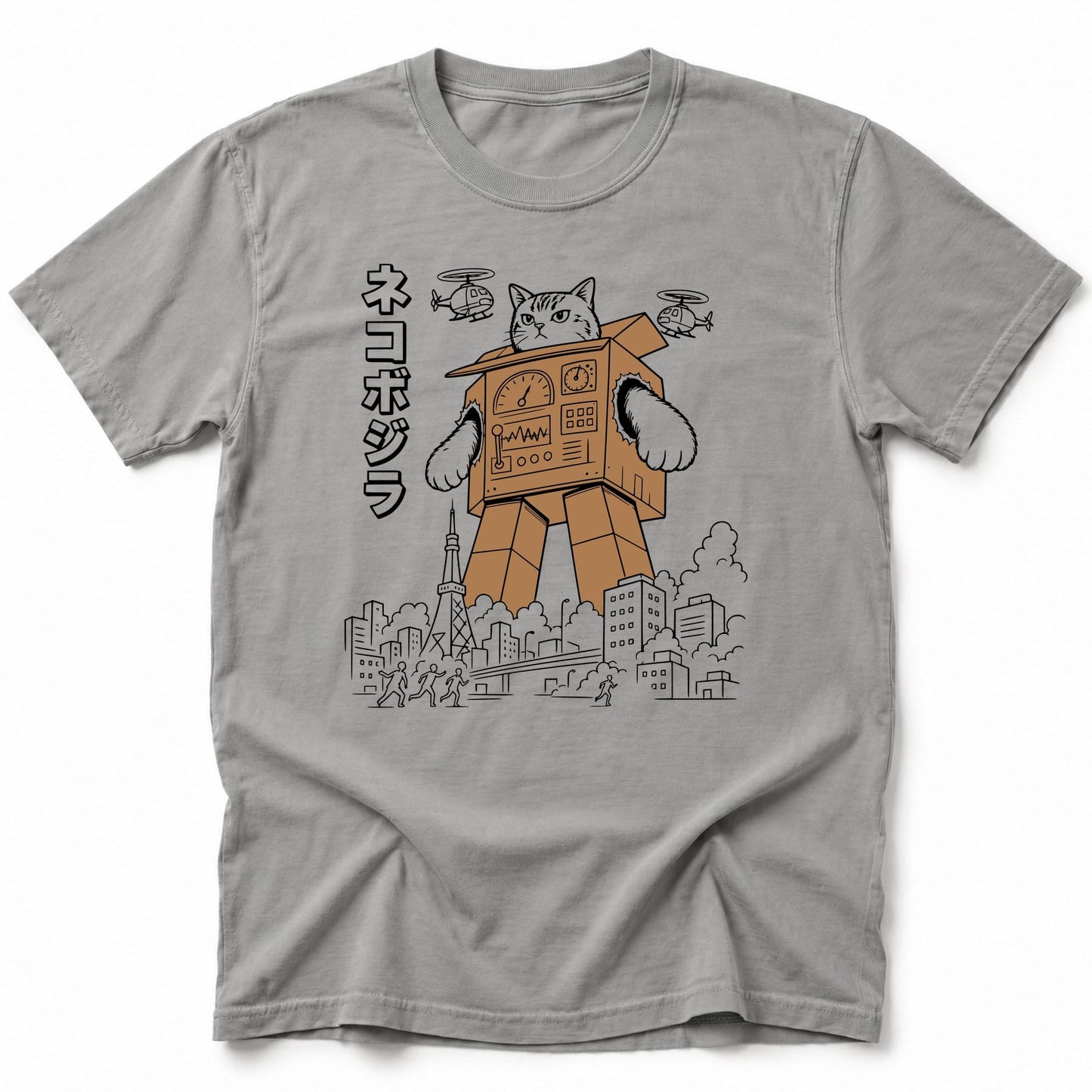 Nekobojira T-Shirt Grey / S 24329696370251399200 T-Shirt