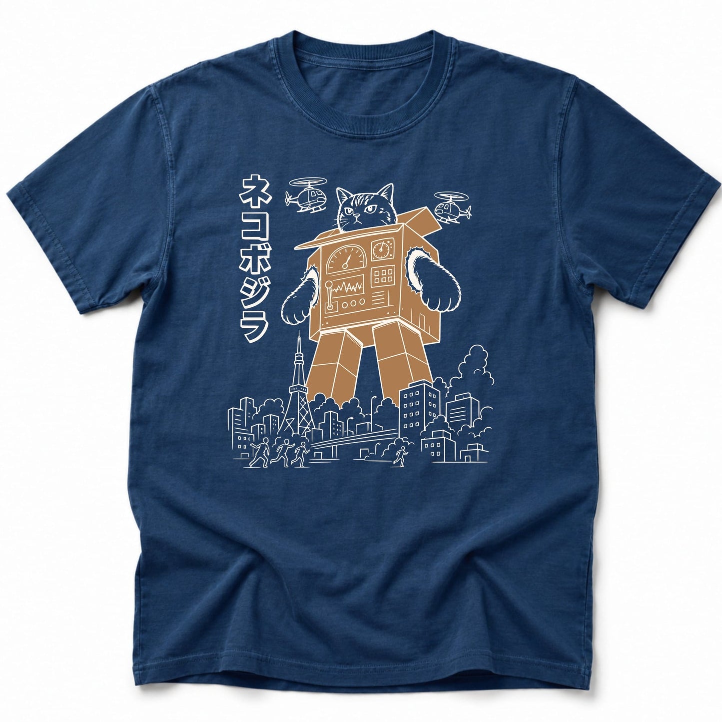 Nekobojira T-Shirt Navy / S 19437331641035302438 T-Shirt