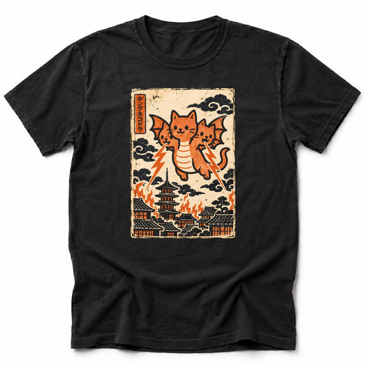 Nekodorah Old Town T-Shirt Black / S 14982743953052675907 T-Shirt