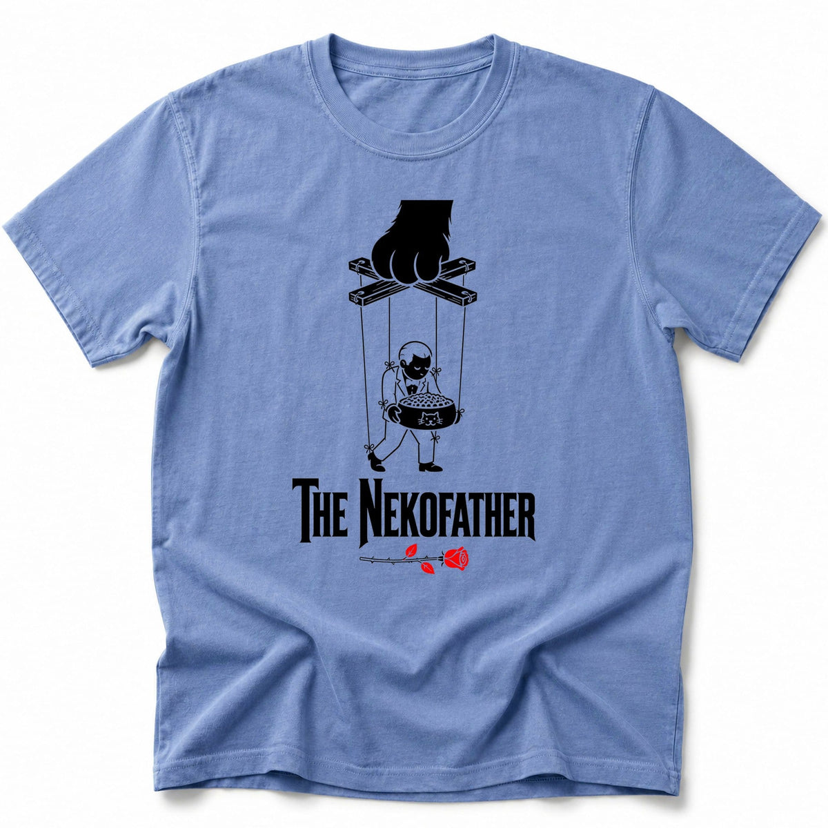 Nekofather T-Shirt Blue Jean / S 15053044928685873932 T-Shirt