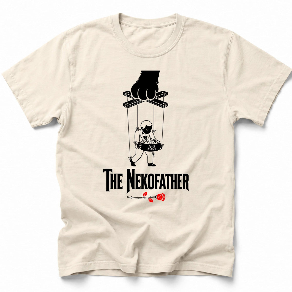 Nekofather T-Shirt Ivory / S 29525434367430198640 T-Shirt