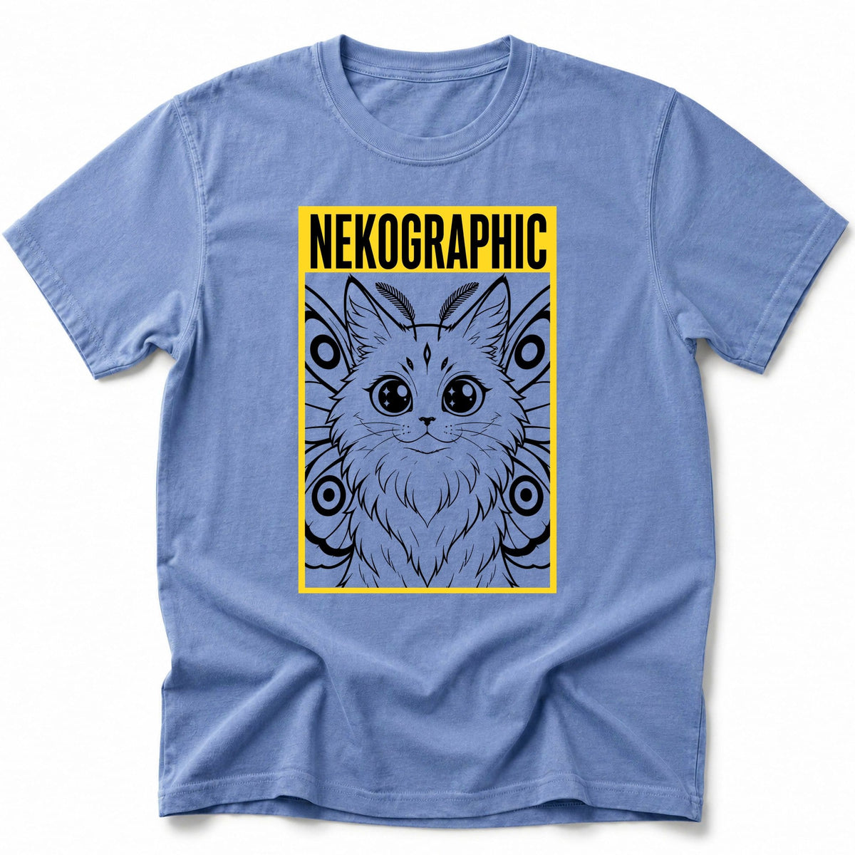 Nekographic T-Shirt Blue Jean / S 29907946962218338480 T-Shirt