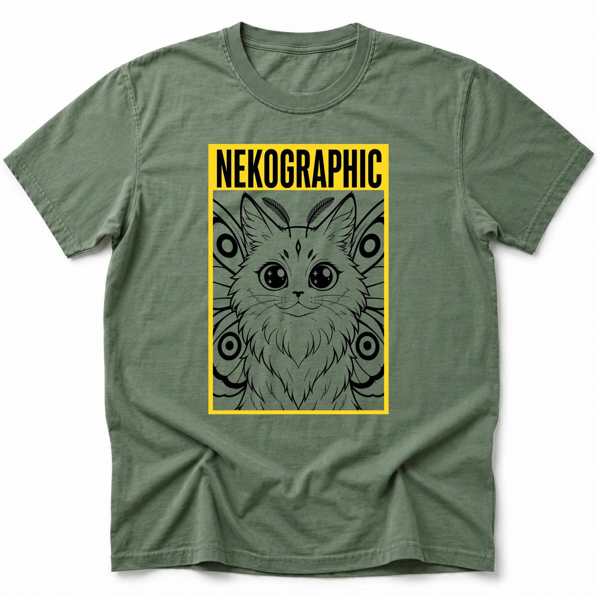 Nekographic T-Shirt Moss / S 18446655086441651666 T-Shirt