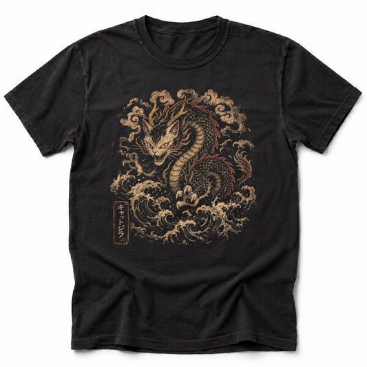 Nekoryu T-Shirt Black / S 63621263560946429772 T-Shirt