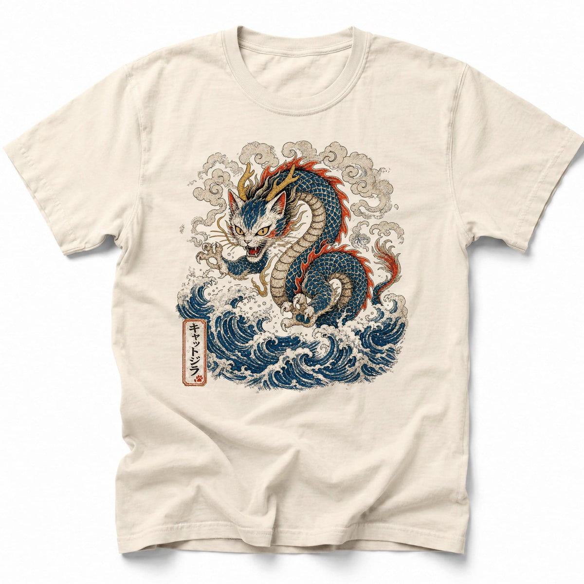 Nekoryu T-Shirt Ivory / S 42547459313822004095 T-Shirt
