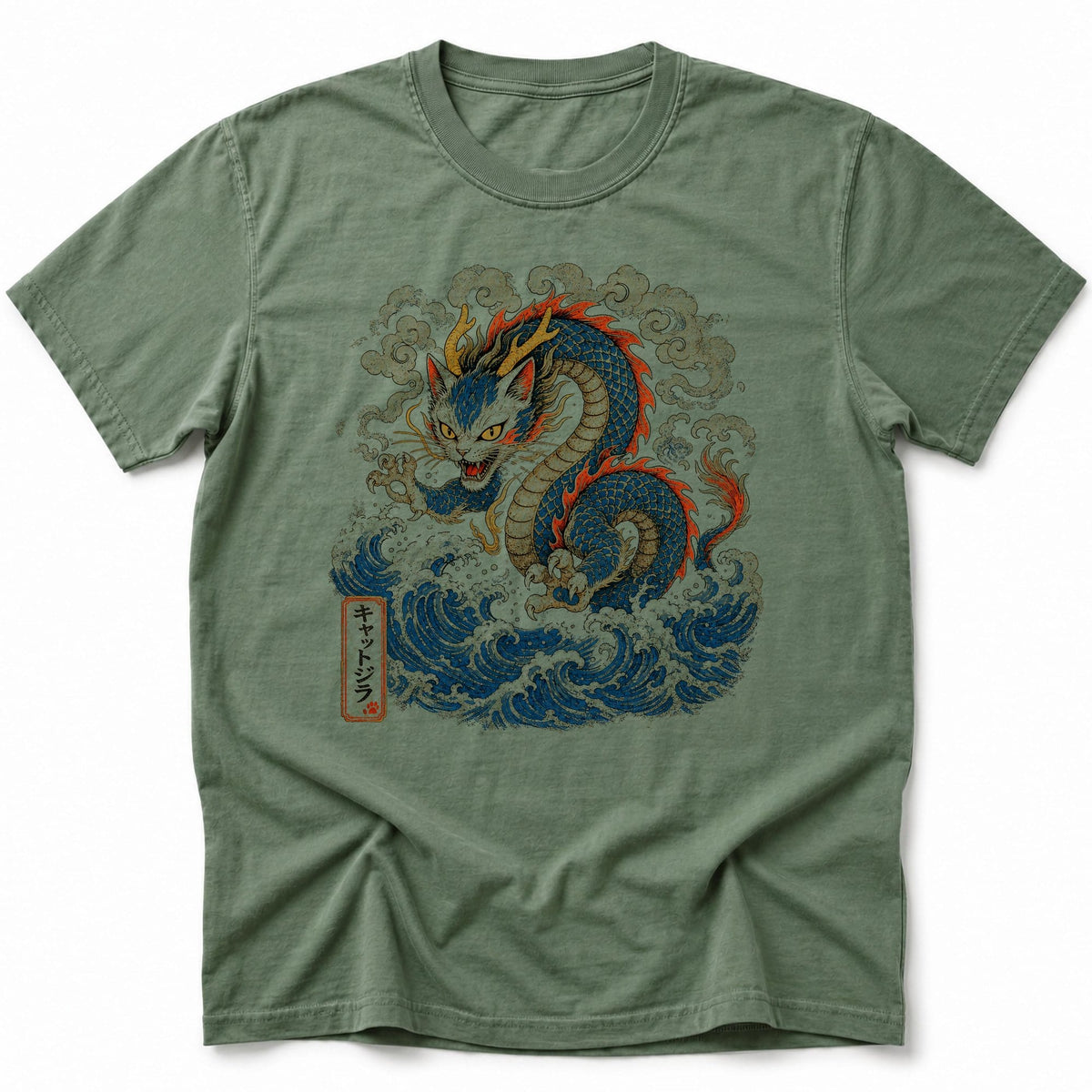 Nekoryu T-Shirt Moss / S 14844290693921297993 T-Shirt