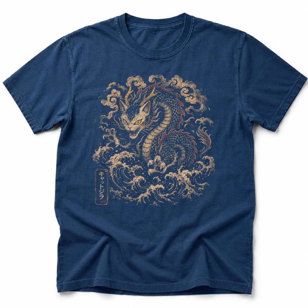 Nekoryu T-Shirt Navy / S 43125047210862265764 T-Shirt