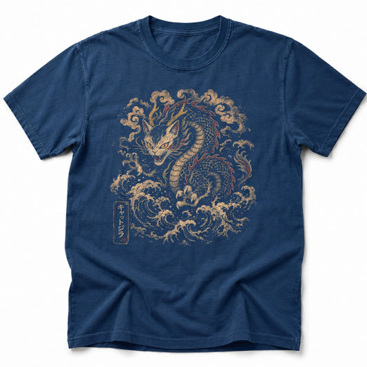 Nekoryu T-Shirt Navy / S 43125047210862265764 T-Shirt