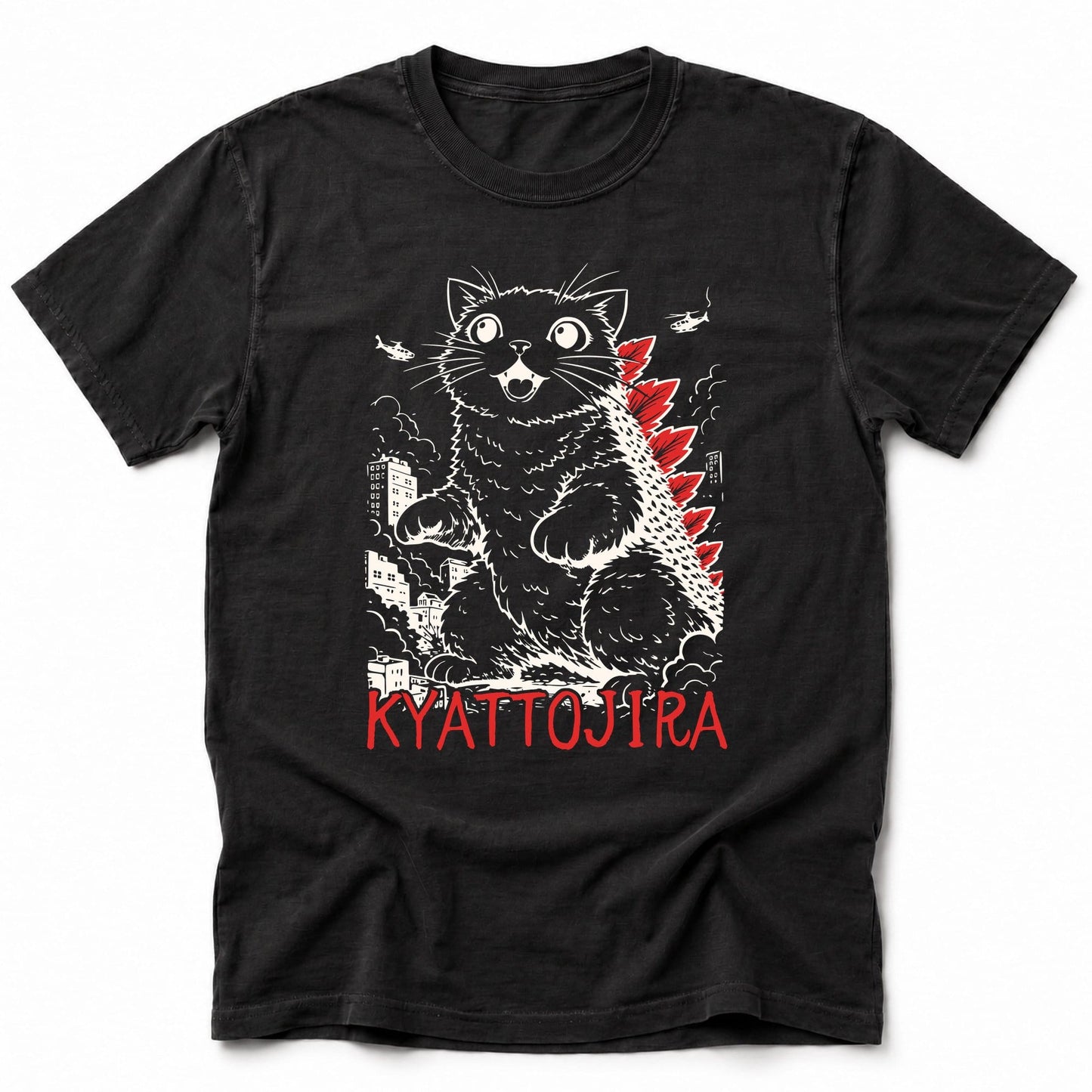 Neo Kyattojira T-Shirt Black / S 35018711091606127908 T-Shirt